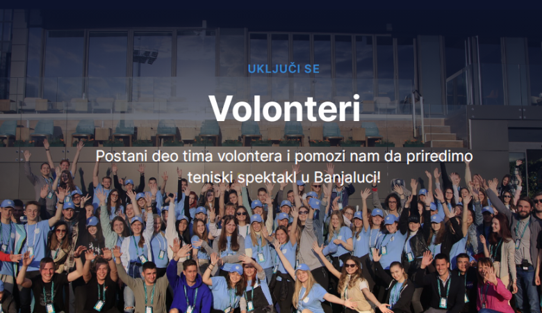 Potrebni volonteri za teniski spektakl “Srpska Open”